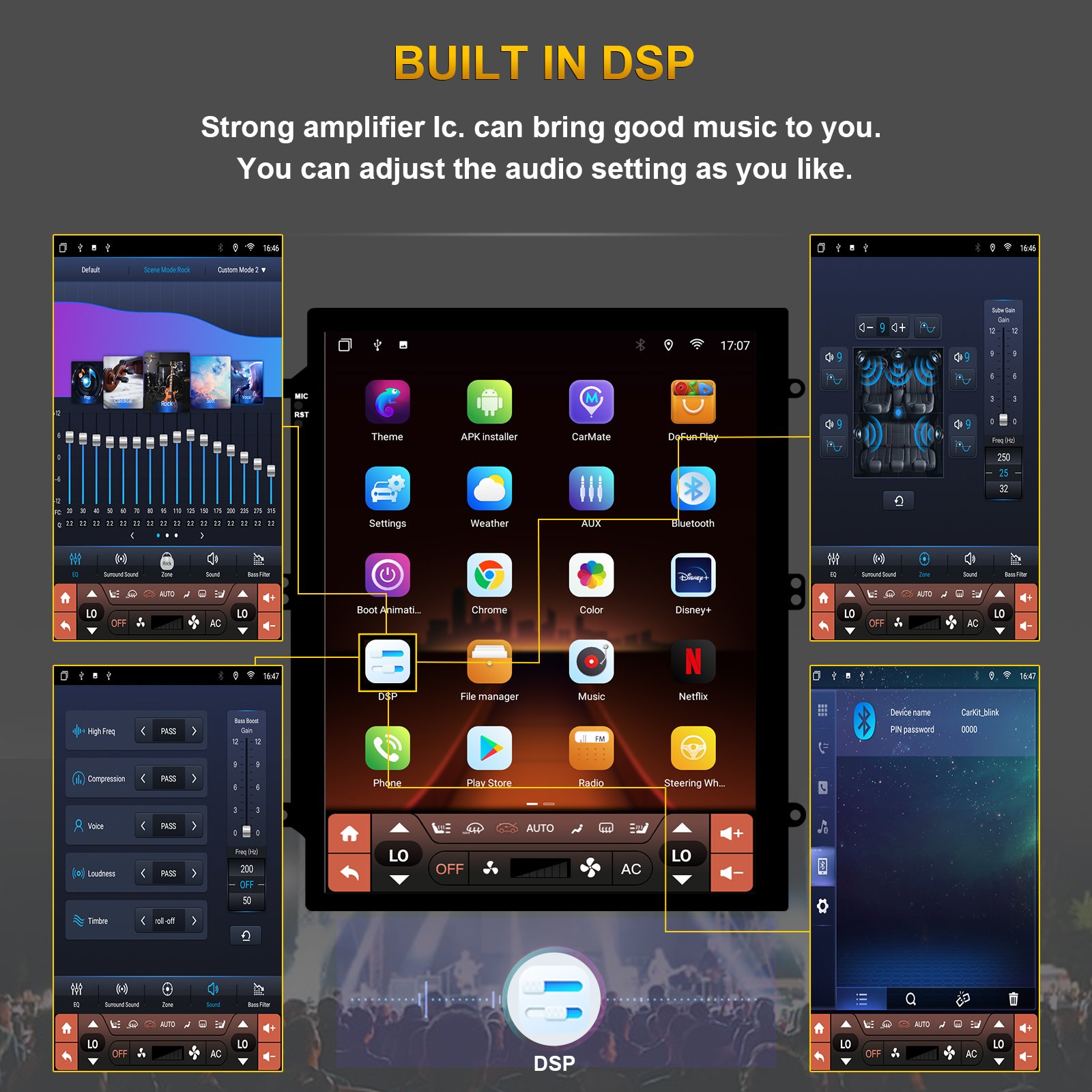 Cheap Price 10.4 Inch Multimedia GPS Navigation Android Car Stereo Radio Video Play Car Play For Hyundai H1 2017-