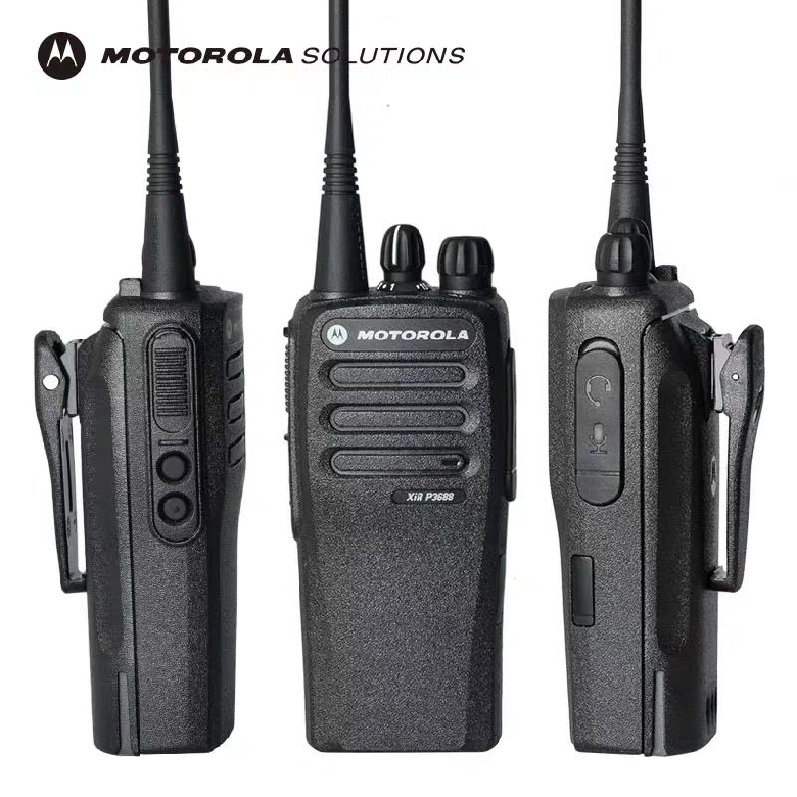 Portable Digital Dmr Radio Motorola Xir P3688 Cp200d Dp1400 Dep450 Uhf Vhf Waterproof Walkie Talkie Motorola