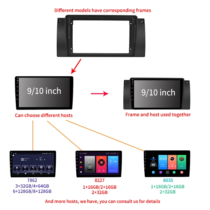 Bosstar Touch Screen Android Car Stereo Audio Radio With Carplay For TOYOTA SPADE 2012+ Car GPS Navigation Multimedia Player