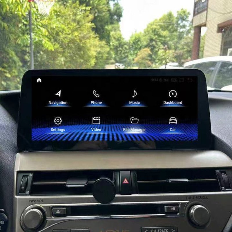 12.3 inch Android Telsa Car Multimedia DVD Player For Lexus RX 270 2009-2015 Car DVD Radio Video Headunit WiFi Bluetooth