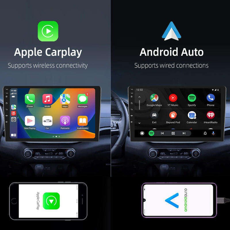 2DIN Car Radio Android 9.0 GPS Navi Car Screen for Apple Carplay & Android Auto FM Autoradio Multimedia BT Mirror link