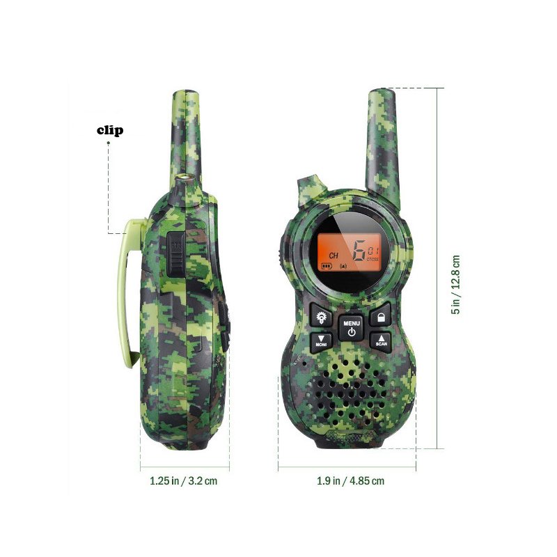 2-way radios ptt long range wireless tour guide system intercom wireless walkie talkie toys kids radio for children two way