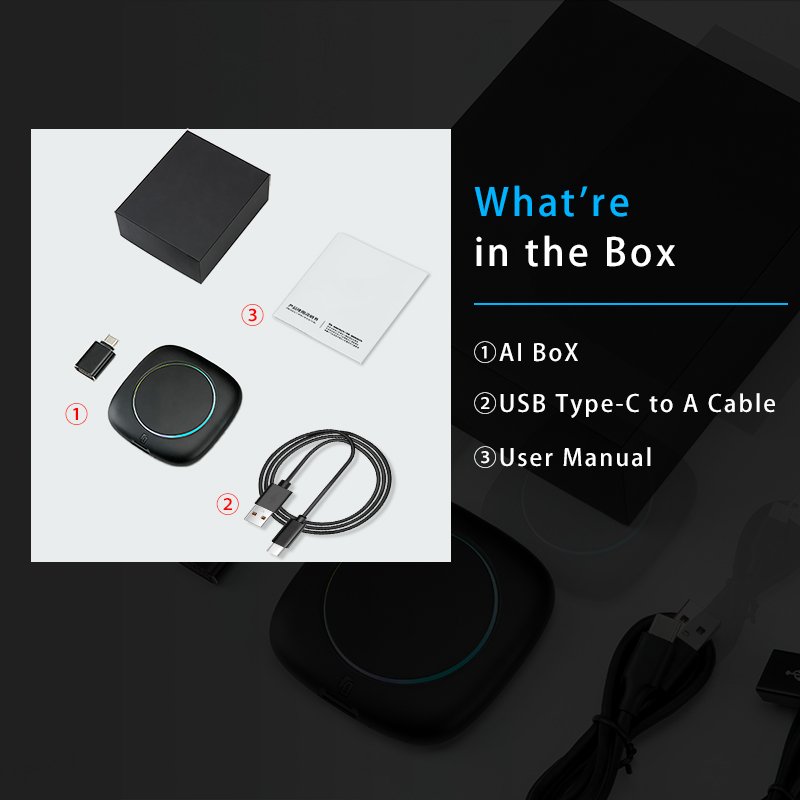 Android 13 Wireless Carplay Ai Box Android Auto For Audi A4 A8 B9 A8 Mmi2 Q7 Jaguar Xe Kadjar
