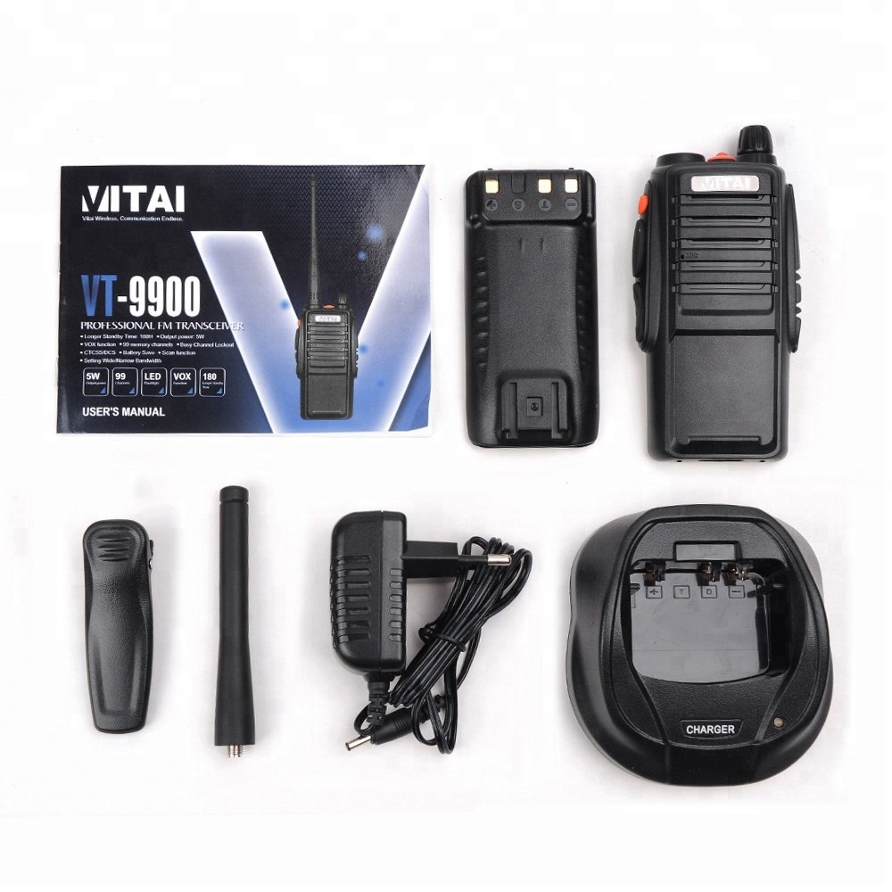 VITAI VC-9900R FM Transceiver Mobile Radio Car Radio Station Transceiver 50W Two Way Radio