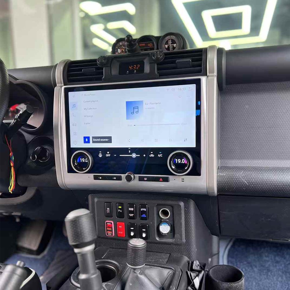 13.3 Inches Carplay Car Radio For Toyota FJ Cruiser 2007-2021 Android 13 Touch Screen Multimedia Player GPS Navigation Stereo 4G