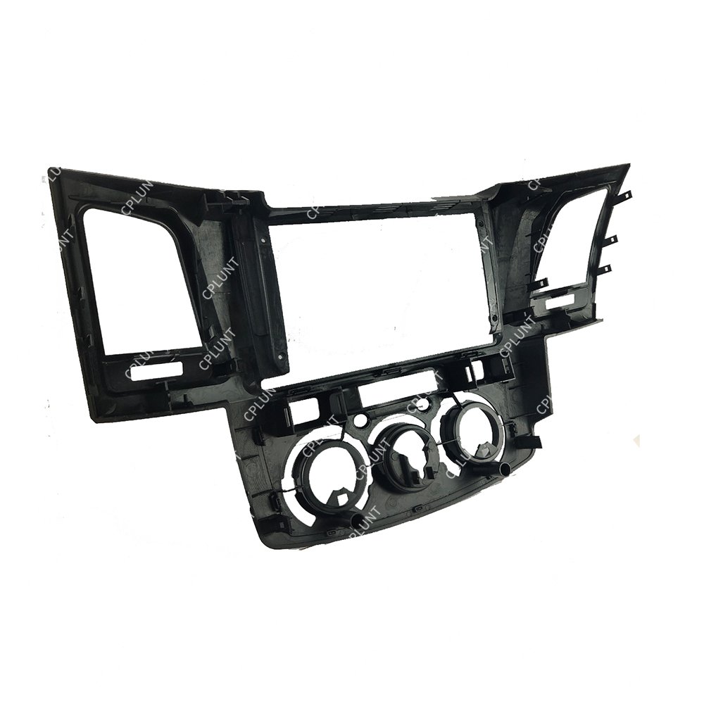 Car DVD Player Frame For TOYOTA FORTUNER HILUX VIGO 2005-2006 MT AC 9INCH Android radio Farme stereo