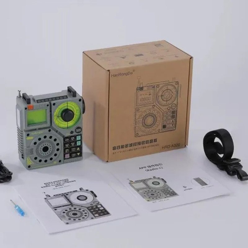 HRD All Band FM AM SW WB AIR APP Intelligent Radio