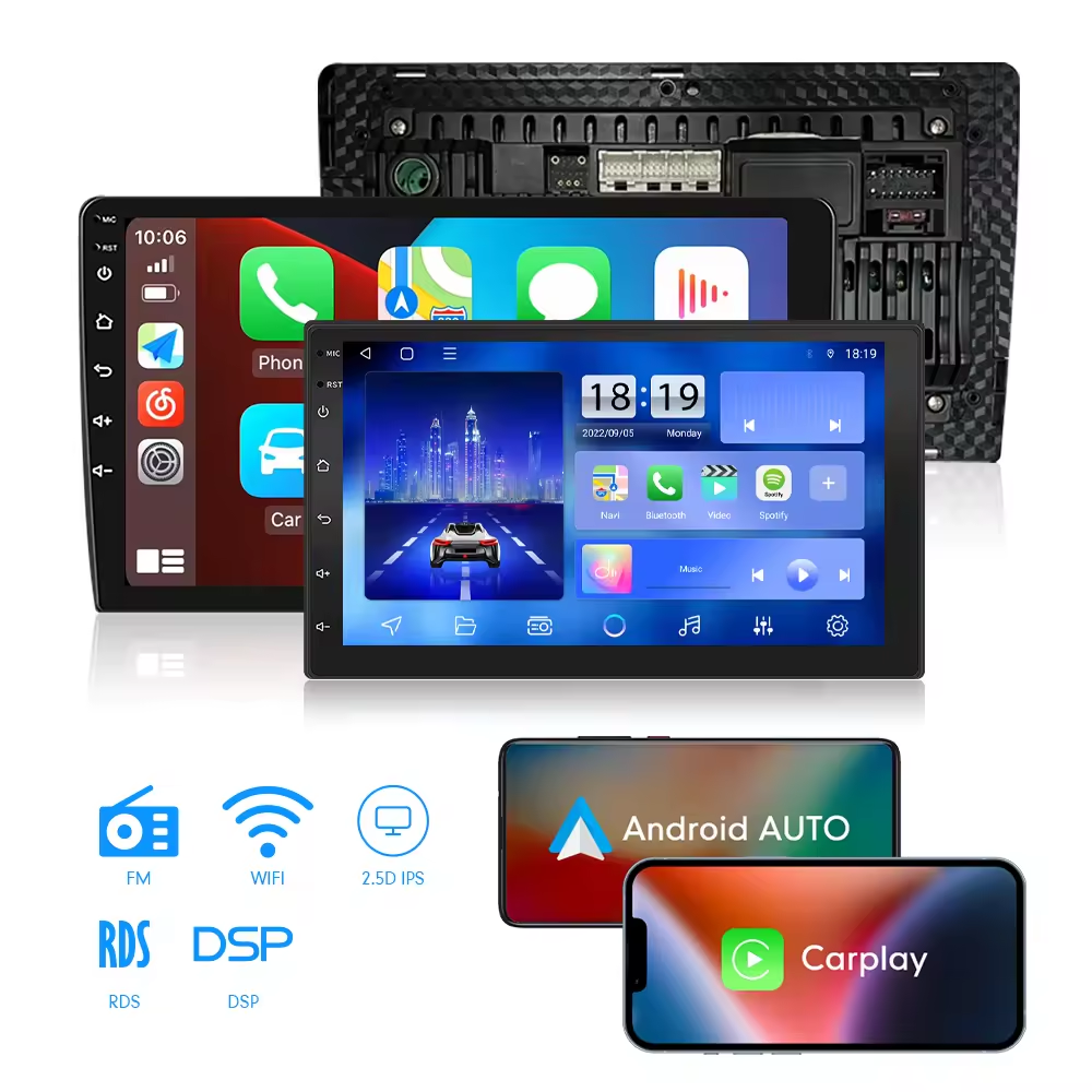 2 Din 7'9" Android Stereo RAM Bluetooth FM Digital Signal Processor Radio Para Car Multimedia Video Android Car Dvd Player