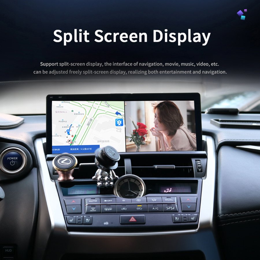 Android 13 8+256GB Car Radio Multimedia Player CarPlay Autoradio Stereo GPS Navigation For Lexus NX NX200 NX200T 300h 2014-2021