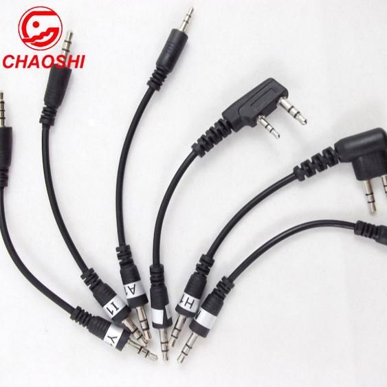Wholesale 6 in 1 USB walkie talkie Program Programming Cable Adapter for BAOFENG for PUXING for YAESU Two way radio