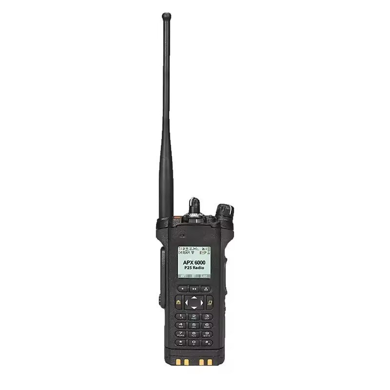 Portable APX6000 P25 Two-Way Handheld Radio Multi-Band Public Safety Security Walkie Talkie with Long Ran Intercom