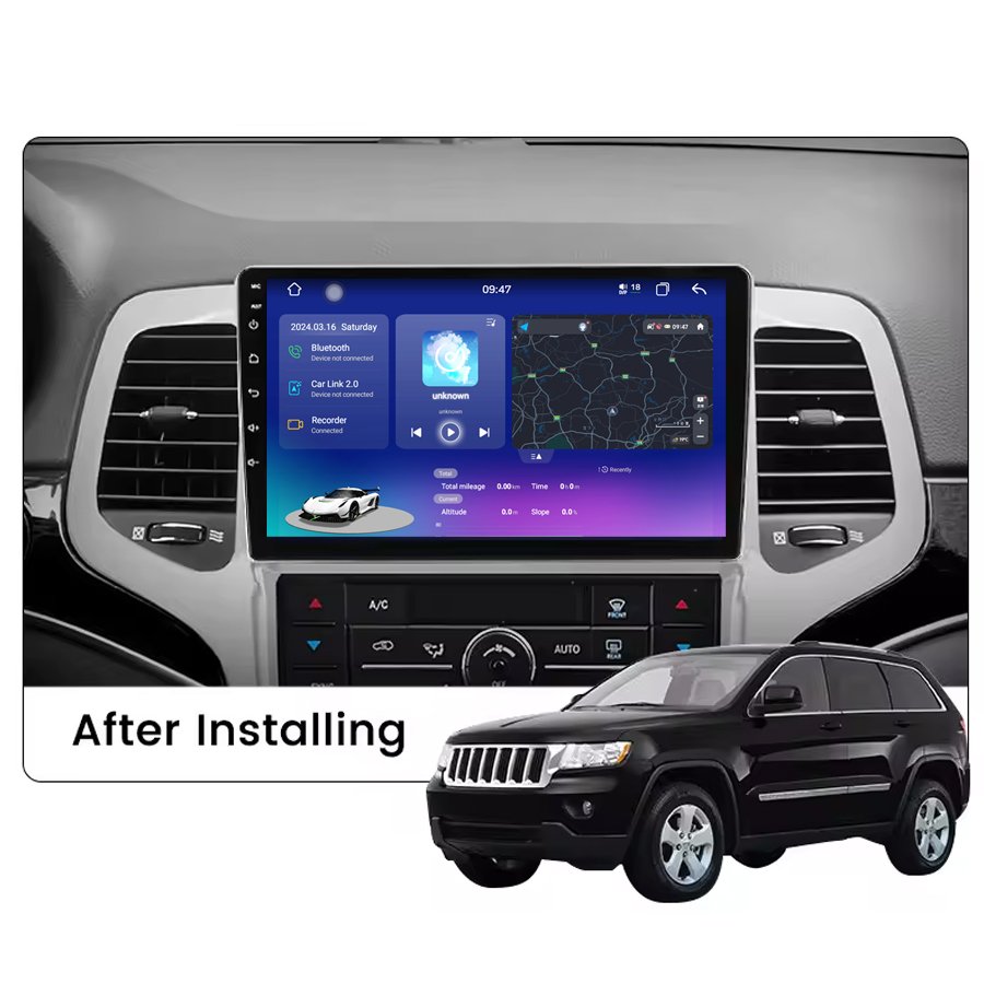 12+512GB 8Core Android 13 Gps Dsp Android Car Stereo For Jeep Grand Cherokee 2010-2013 Stereo Mirror Link Car-play Car Radio