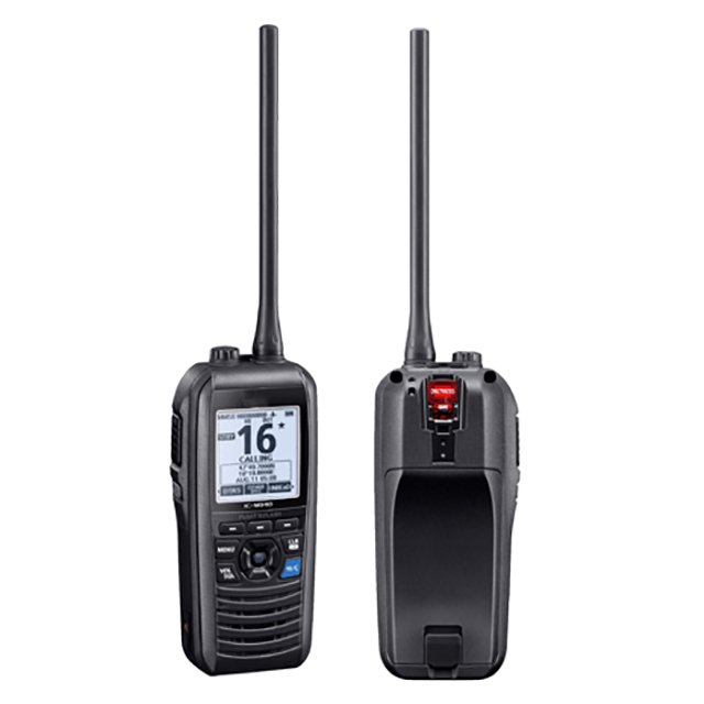 IC-M94D IC-M94 VHF UHF PORTABLE RADIO MARINE TRANSCEIVER WITH DSC AIS RECEIVER Radio M94 Walkie talkie handheld two way radio