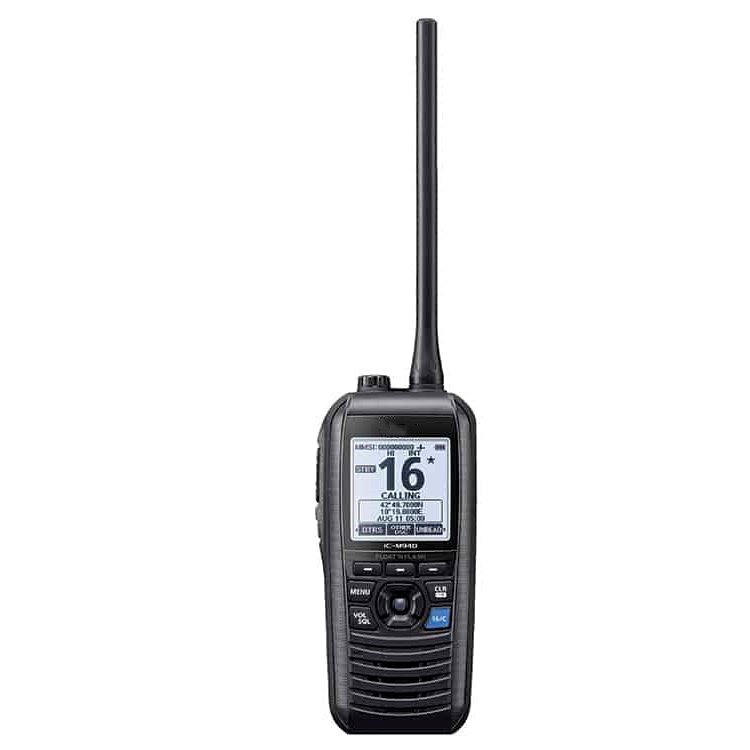 IC-M94D IC-M94 VHF UHF PORTABLE RADIO MARINE TRANSCEIVER WITH DSC AIS RECEIVER Radio M94 Walkie talkie handheld two way radio