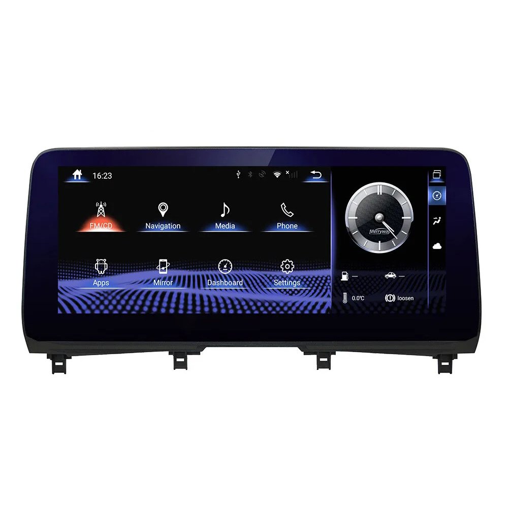 New Design 12.3-inch wireless apple carplay& android auto car radio video player For Lexus high version RX RX270 2009-2012