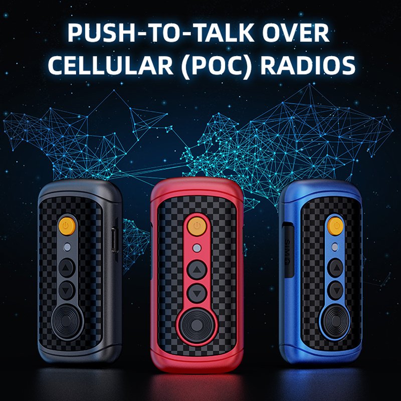 mini POC handheld radio W7 4G network radio