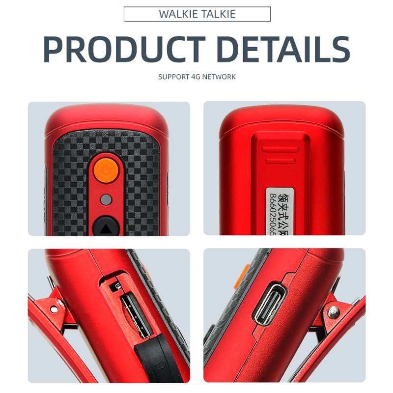 mini POC handheld radio W7 4G network radio