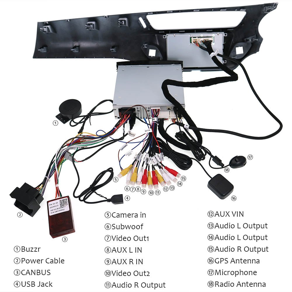 Android 10 128GB DSP Car Electronic For Citroen C3 DS3 2010-2016 GPS Navigation Multimedia Player Radio Recorder Stereo Headunit