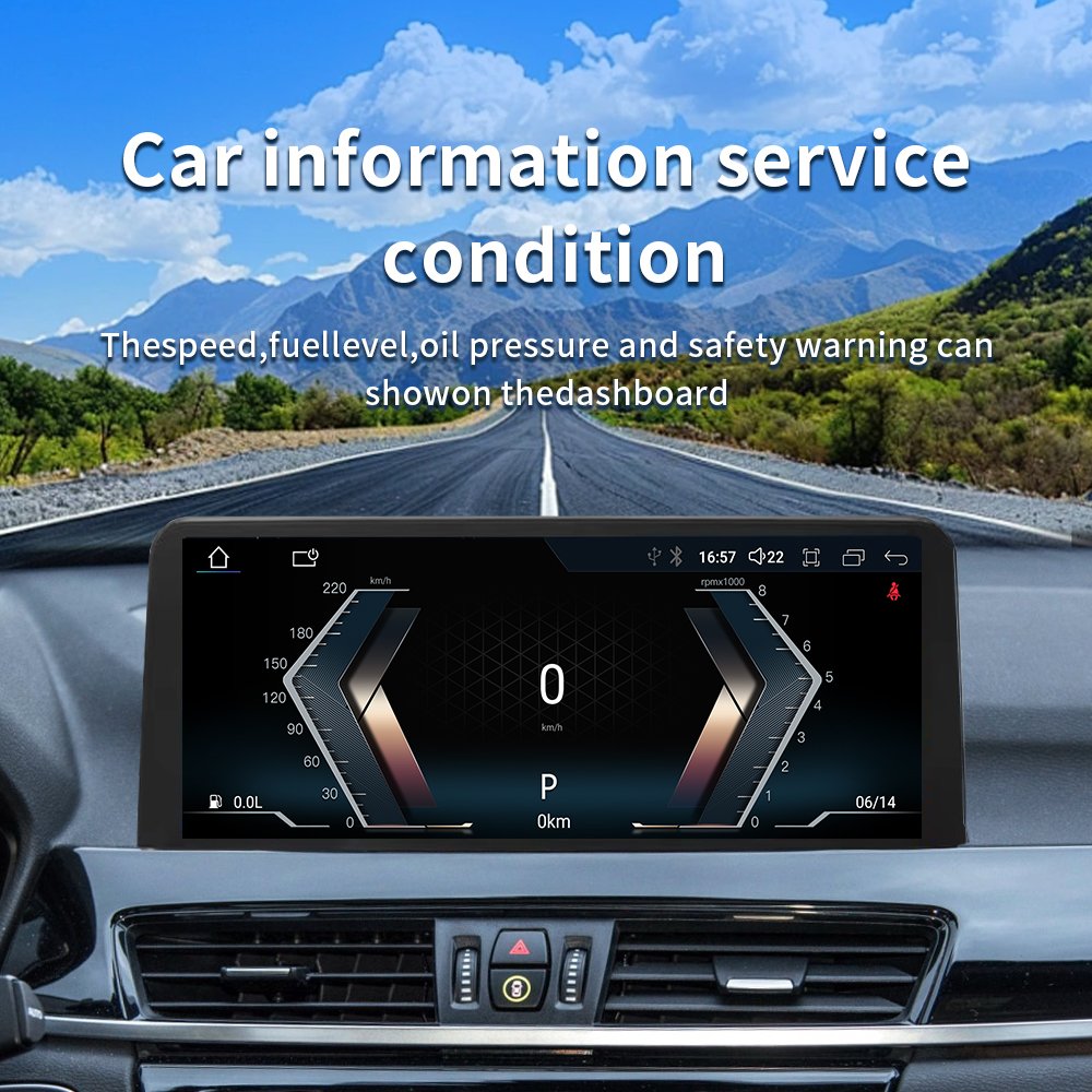 Factory price Android 14 car multimedia video player car radio GPS FORBMW X1F48 X2 F49 2016-2020 wireless carplay Android auto