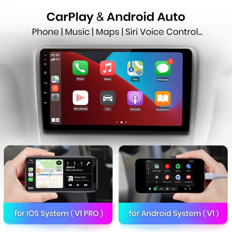 Android 11 Car Radio Multimedia Video Navigation 2 Din Stereo DVD Head Unit Speaker Carplay