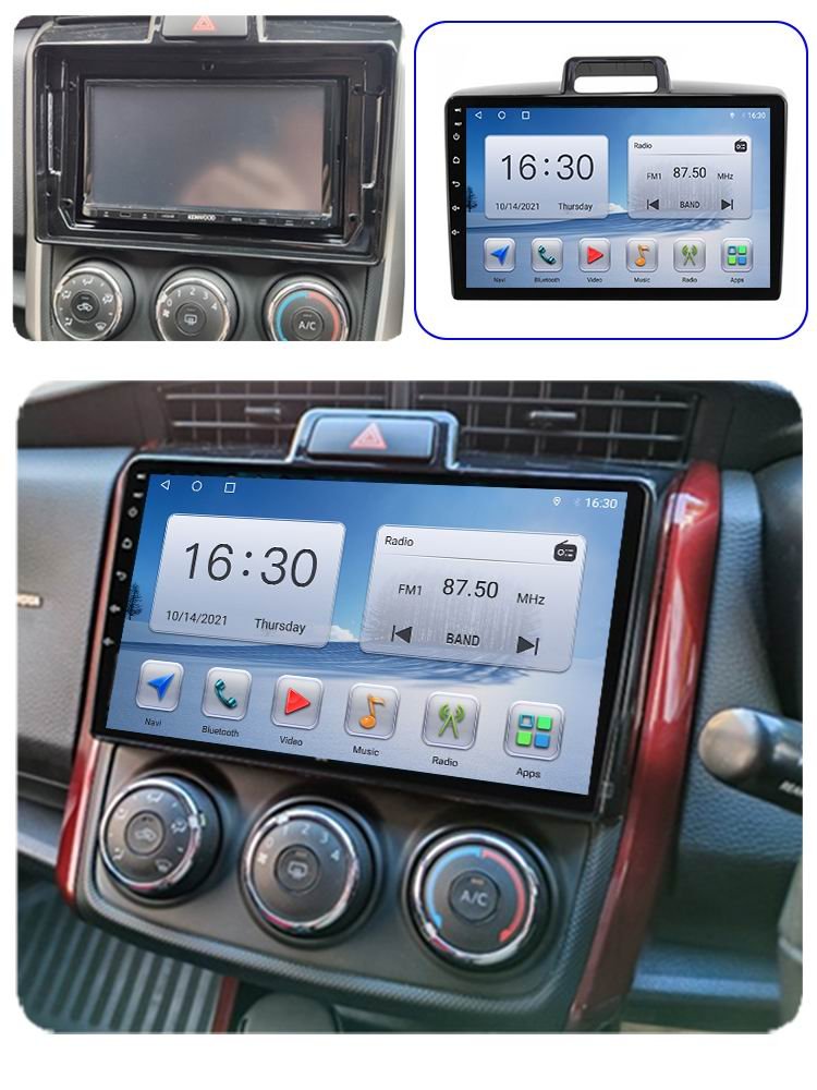 New Head Unit Android Car Player 2 DIN Car Radio for Toyota Corolla Axio 2015-2017 Multimedia Audio dvd GPS Navigation Stereo