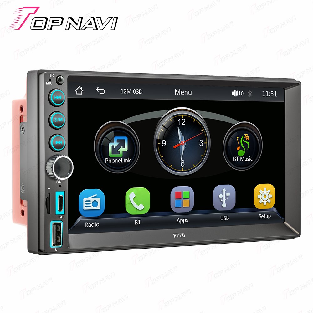 7 Inch Touchscreen Car Stereo For Universal Car Model Auto Electronics Radio Player Double DIN Head Unit Car Audio System