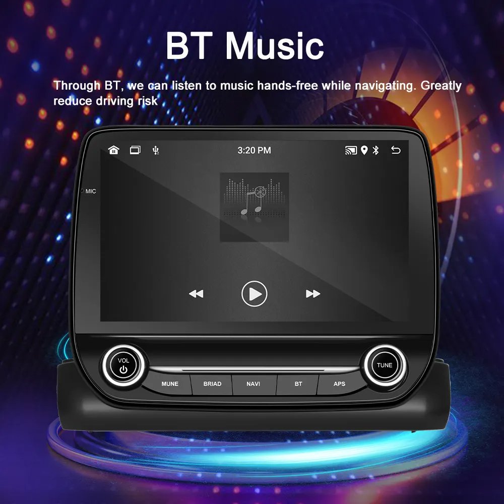 Android 13 Car Stereo Radio For Ford Ecosport 2018-2021 Wireless Carplay Android auto GPS WIFI BT FM Car Dvd Player