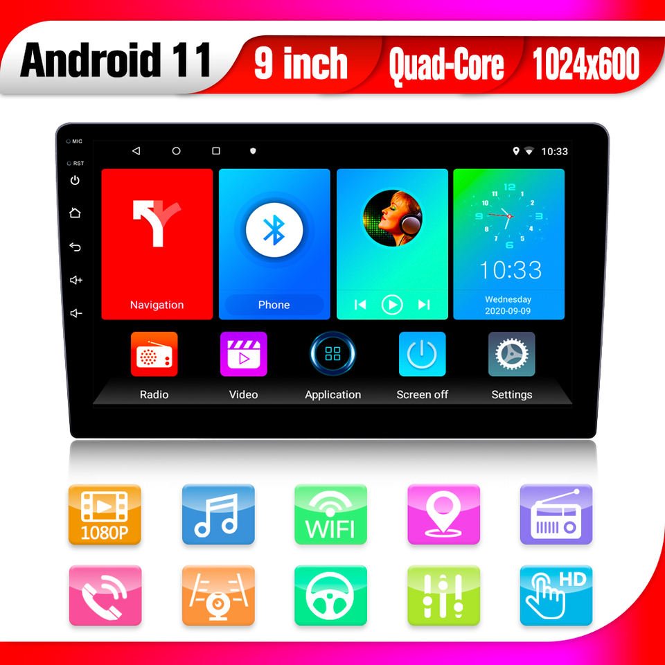 TS10 Android13 6/128gb 8core car stereo carplay car android auto android radio for car android universal QLED WiFi
