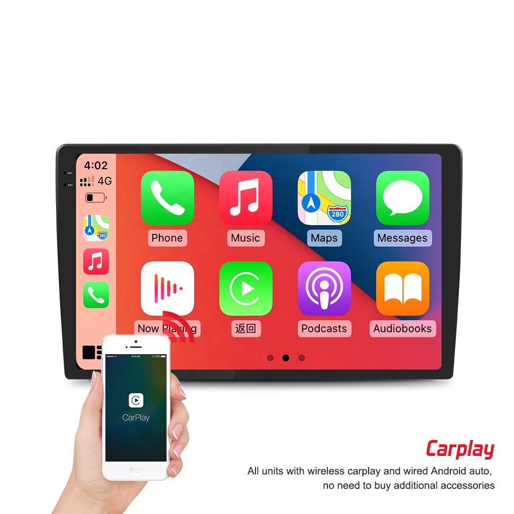 Wholesale octa core Android 8+128G Car stereo for 9.5'' universal Car radio with resolution 2000*1200 DSP 4G carplay