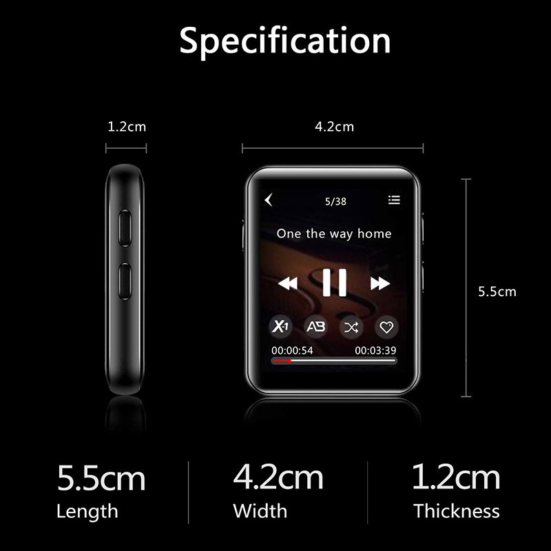 New book Reading MP4 Player with Voice Recorder and Fm radio