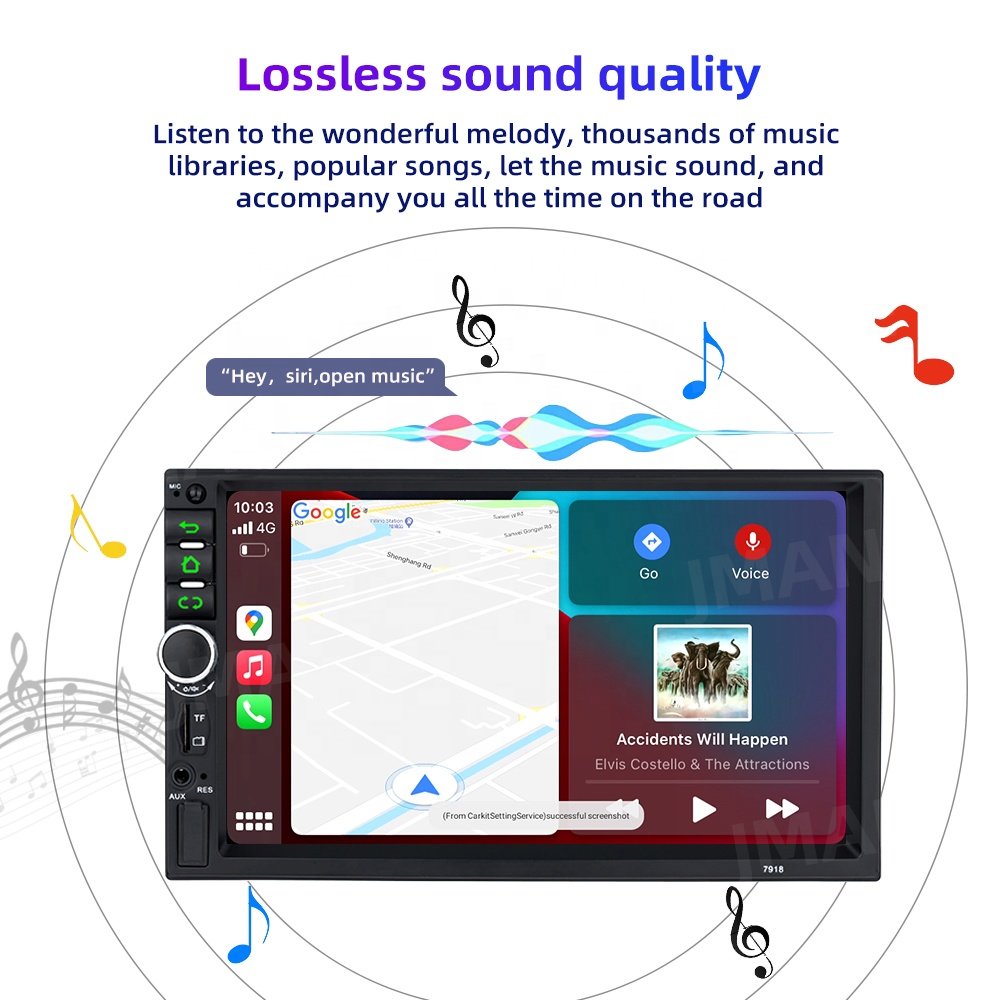 Car Multimedia Player Stereo MP3 MP4 MP5 Rear View Camera Car Radio