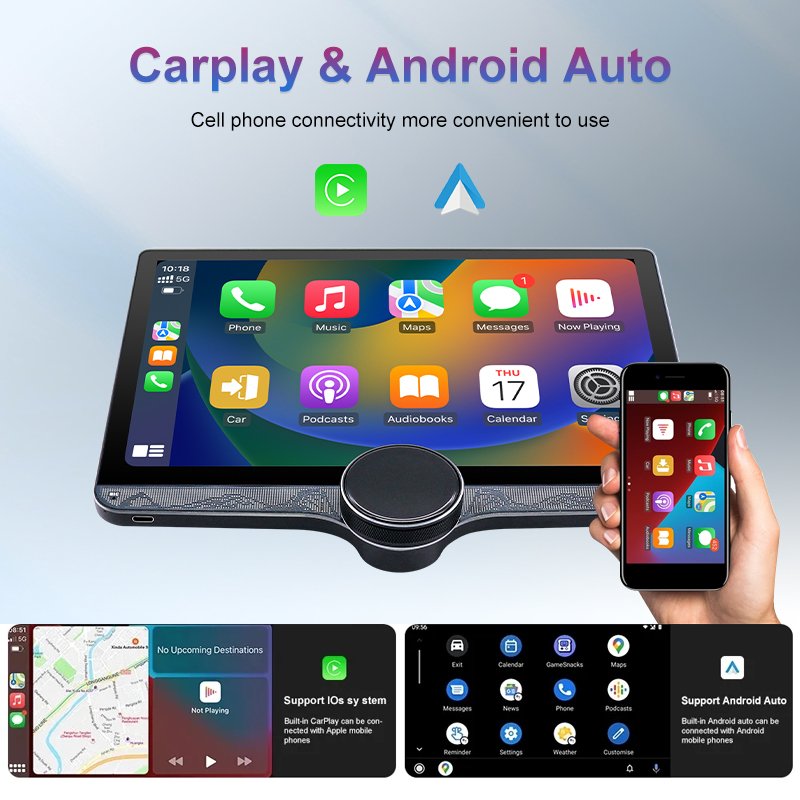 TS18 11.6 inch Android 2k knob 4G Sim Card DSP Car Radio Car Dvd Player Gps Navigation Carplay Auto Electronics Car Stereo