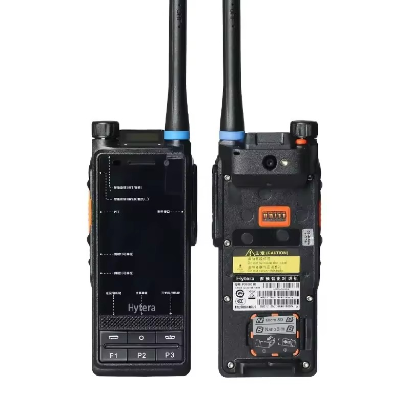 Hytera Pdc680 Mobile Walkie Talkie Dmr Dual Mode Rugged Radio Android 2g/3g/lte/wlan Waterproof Two-way Radio Gps High Power