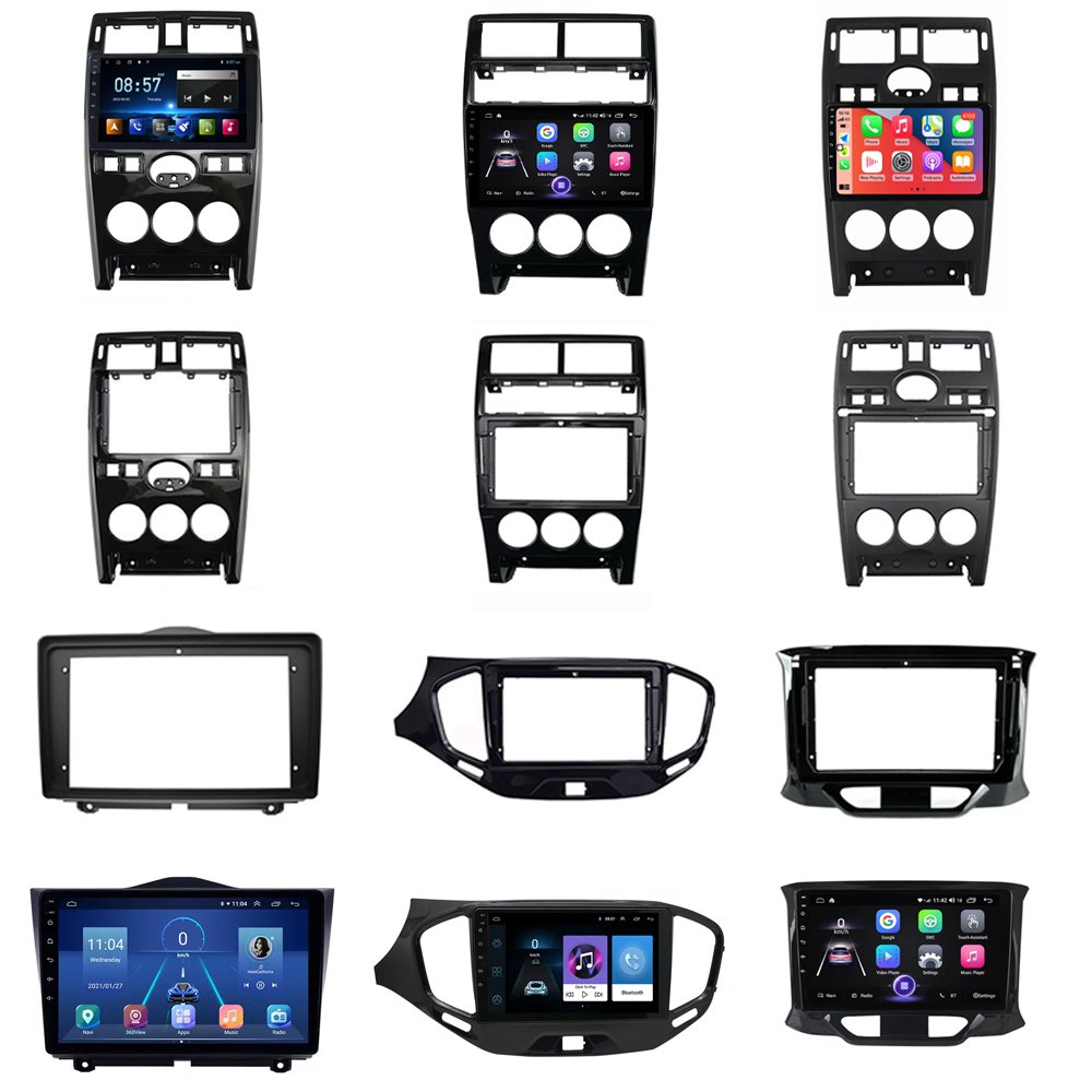 Latest Hot Sale car frame for LADA VESTA 9" 2023 radio fascia car dvd frame car frame radio