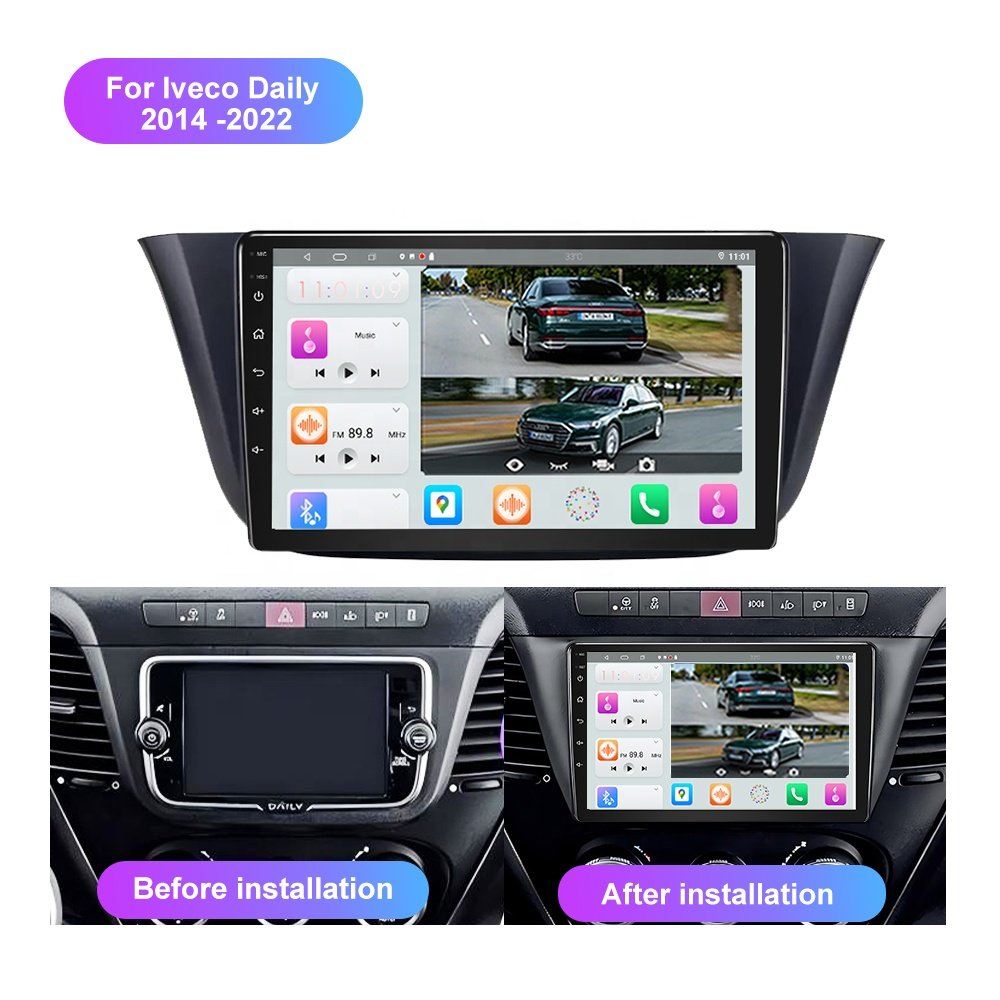 Jmance 9 inch For Iveco Daily 6 2014 - 2022 Car Radio Multimedia Navigation GPS Android 2 din dvd player Support 4G Carplay