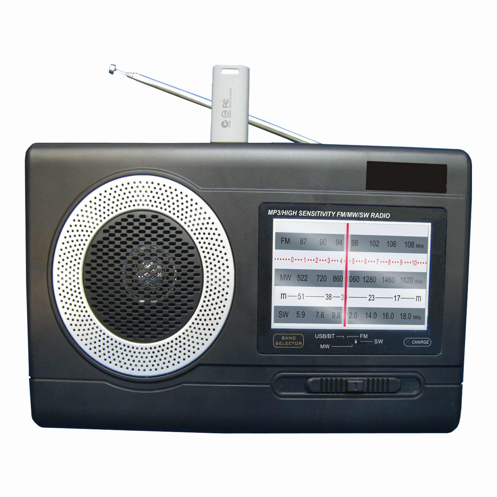OEM Factory Sale Retro style classic FM AM SW portable Radio BT USB SD earphone jack home kitchen radio receiver vintage multiband radio