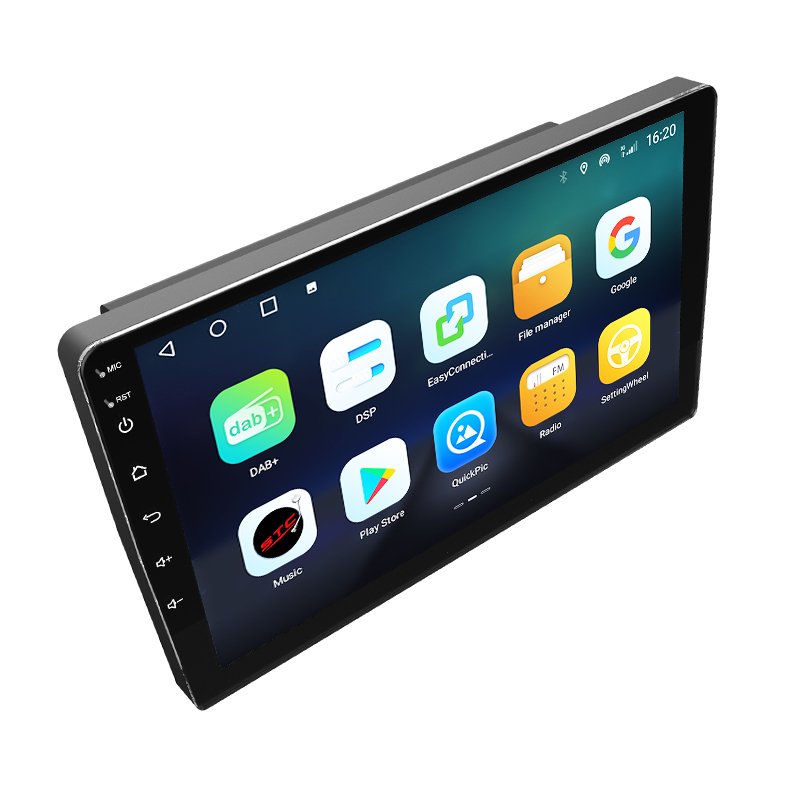 Universal TS10 8-Core Android 10 Car Audio DVD Multimedia Player 6+128G GPS Navigation FM Transmitter Built-in WiFi Capacitive