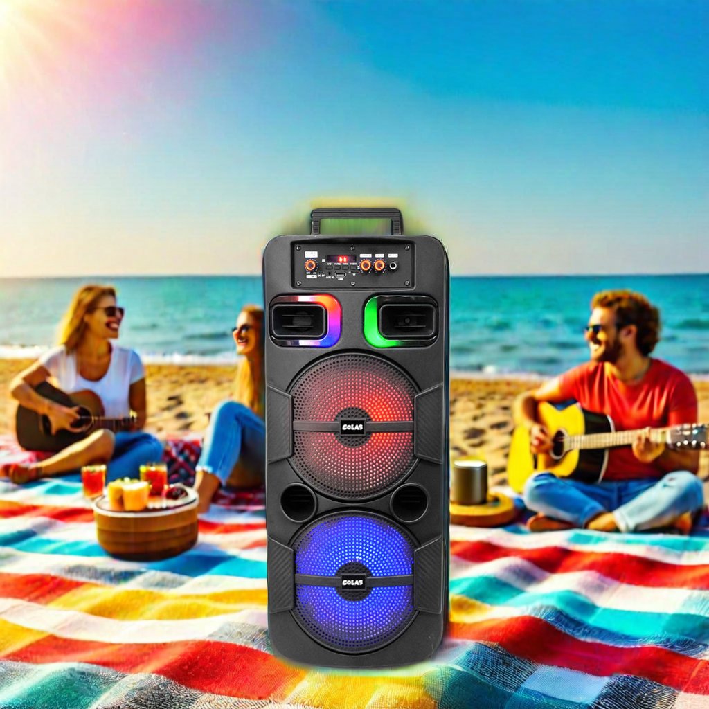 Hot Selling 2024 New Gadgets Electronic Jblspeakers Portable radio Guangdong Sound Subwoofers Karaoke Machine Music Microfono