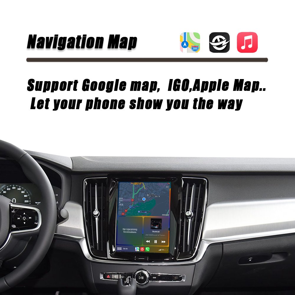 CZT-AUTO Wireless Apple Carplay For Volvo XC90 XC60 XC40 S90 S60 V90 V60 Ai Box Android Auto Car Player Navigation Radio