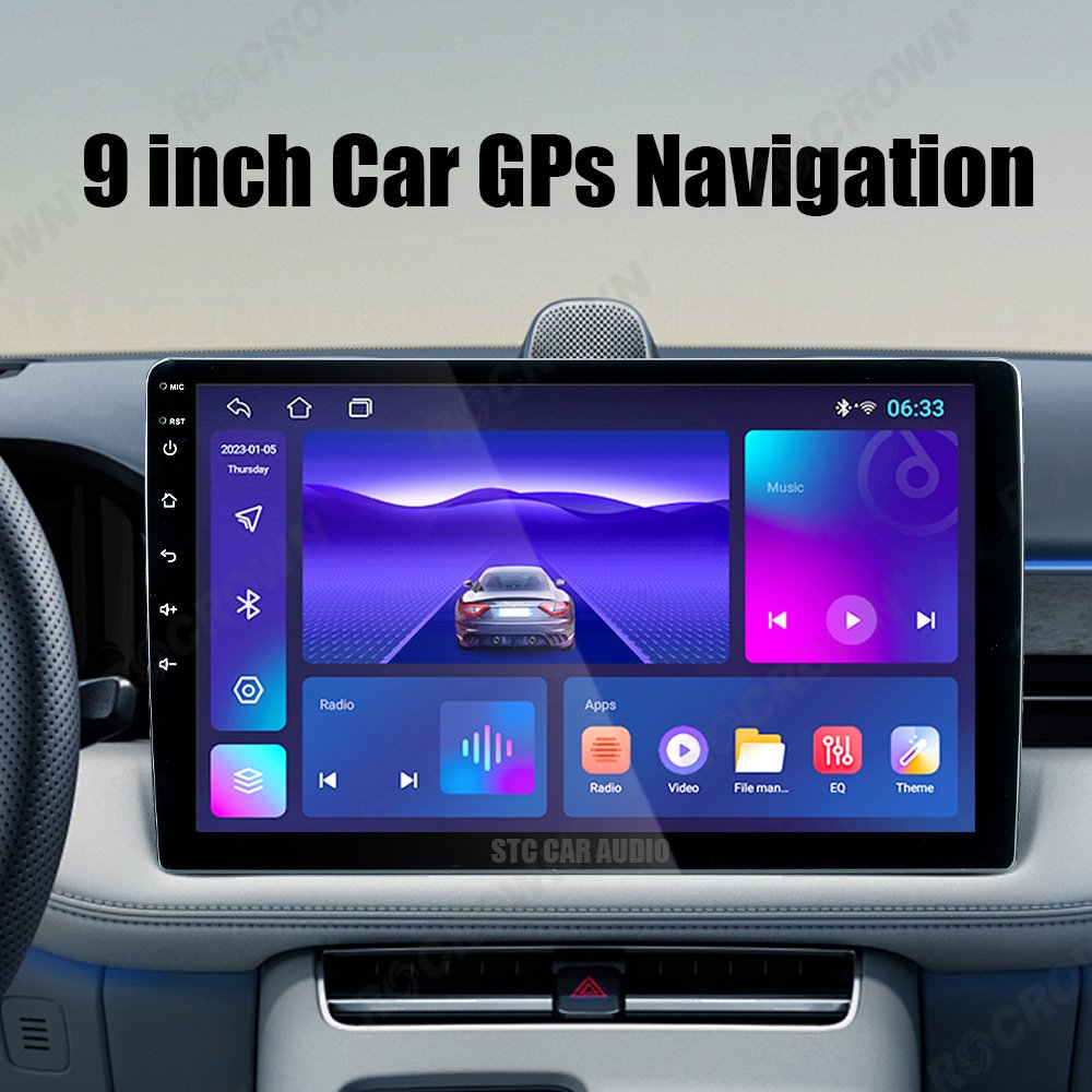 Hot Sale 9 Inch IPS Capacitive Touch Screen Android Car Radio In-Car Wireless Carplay Android Auto with Mirror Link Function