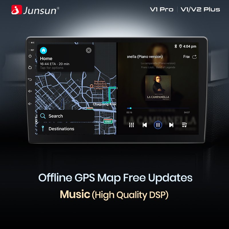 Junsun Carplay Android Auto Car Radio for Renault Clio 3 2005-2014 Car DVD Player for Renault Clio 3 Car Radio Stereo