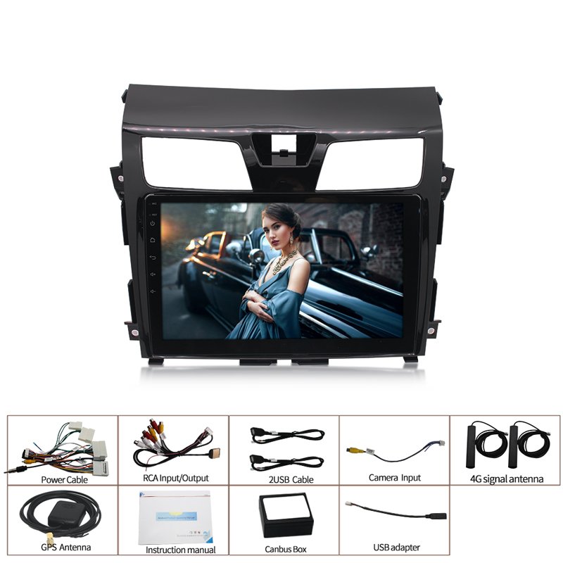 10 inch Android 10.0 octa core car navigation/vehicle dvd gps for Nissan Teana/Altima 2013-2018