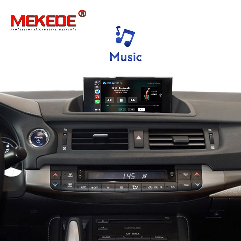 MEKEDE Wireless Car play module box For Lexus CT200h 2015-2018 GPS navigation VIDEO
