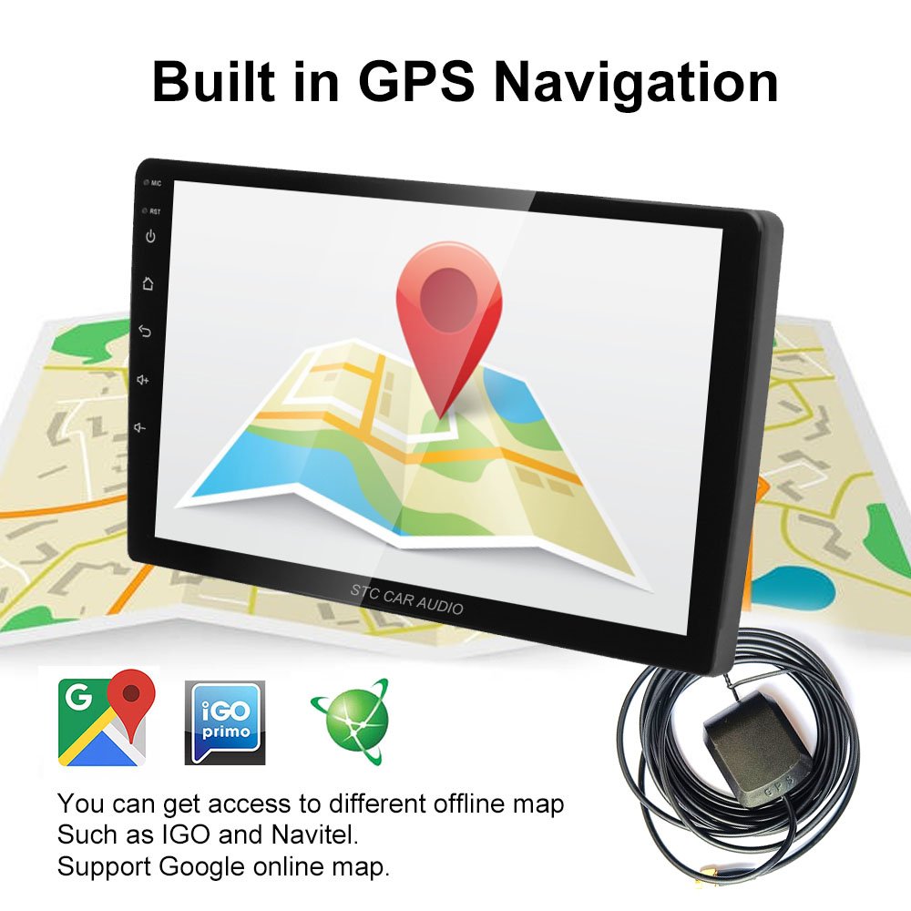 Android 11 Car Radio QLED IPS Screen 2Din Car Audio System GPS Enabled DVD Player CarPlay Stereo-2K DVB-T2 Receiver