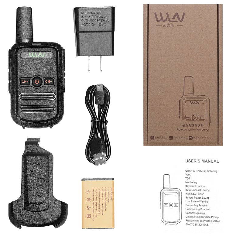 WLN Mini Radio High Handheld Mobile Radio Professional Manufacture Walkie Talkie Communication Long Ran 50km Distance 5km