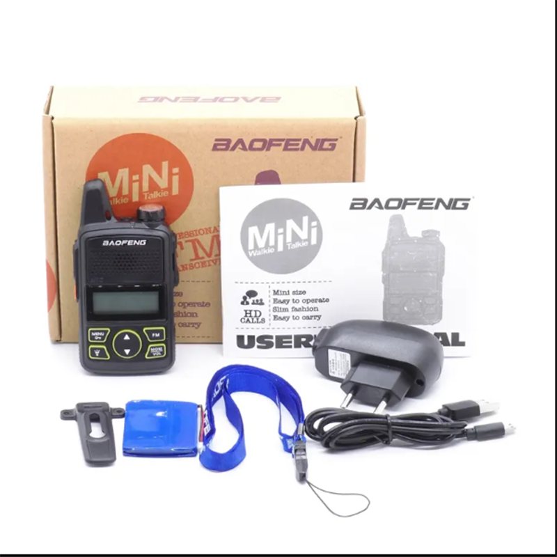 Mini Radio Baofeng T1 9100a T1 Dual Band Baofeng Mini Radio 0.5w Power 400-440mhz 440- 470mhz Handheld Walkie Talkie