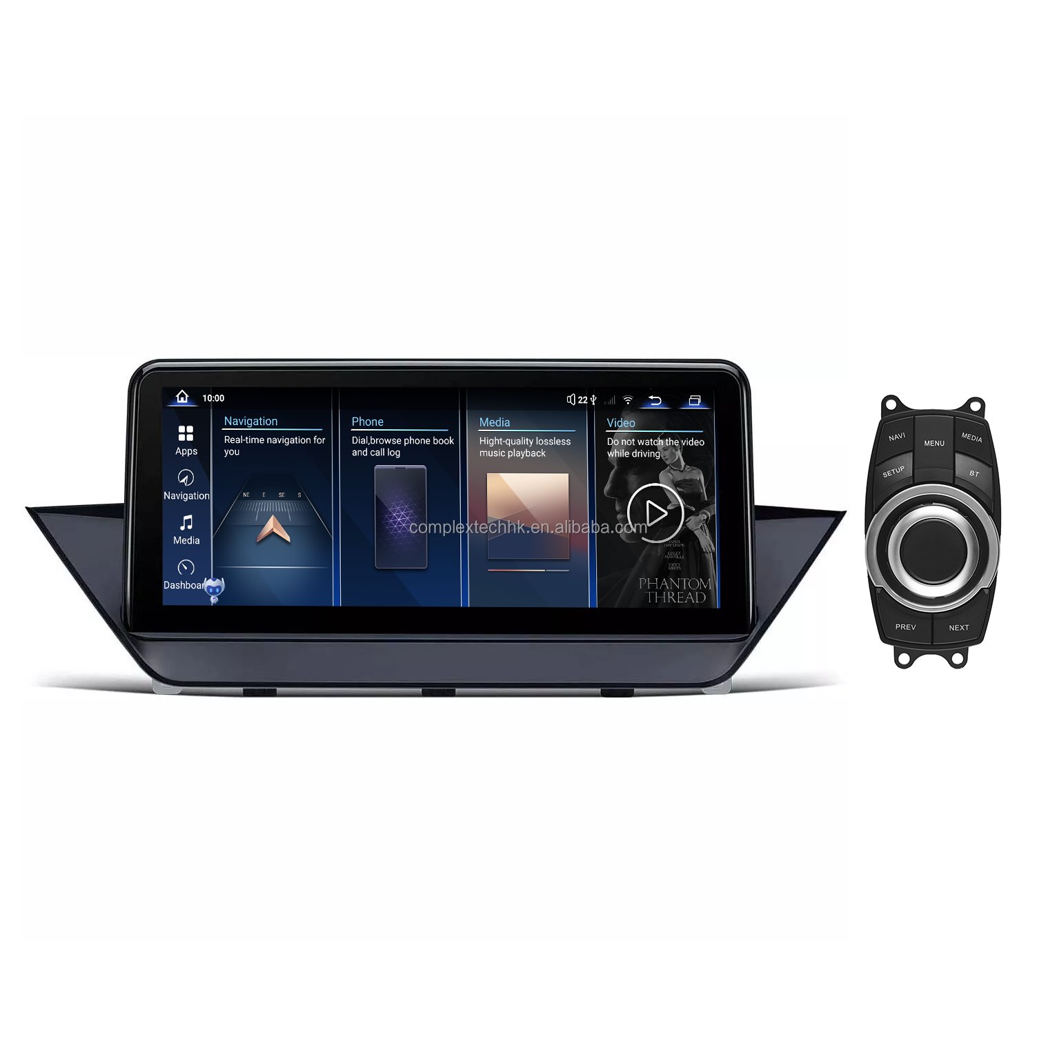 10.25" 4g+64g 8-core qualcomm Snapdragon 668s car stereo gps dvd player For BMW X1 E84 Lower version 2010-2015 CIC touch screen