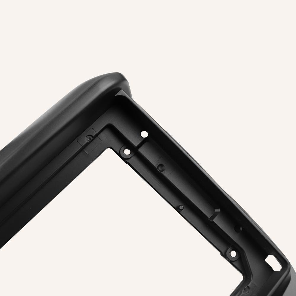 Car Radio fascia for 9 inch Mitsubishi Pajero Sport Triton Dashboard Installation Trim Kit Frame Bezel Stereo Panel