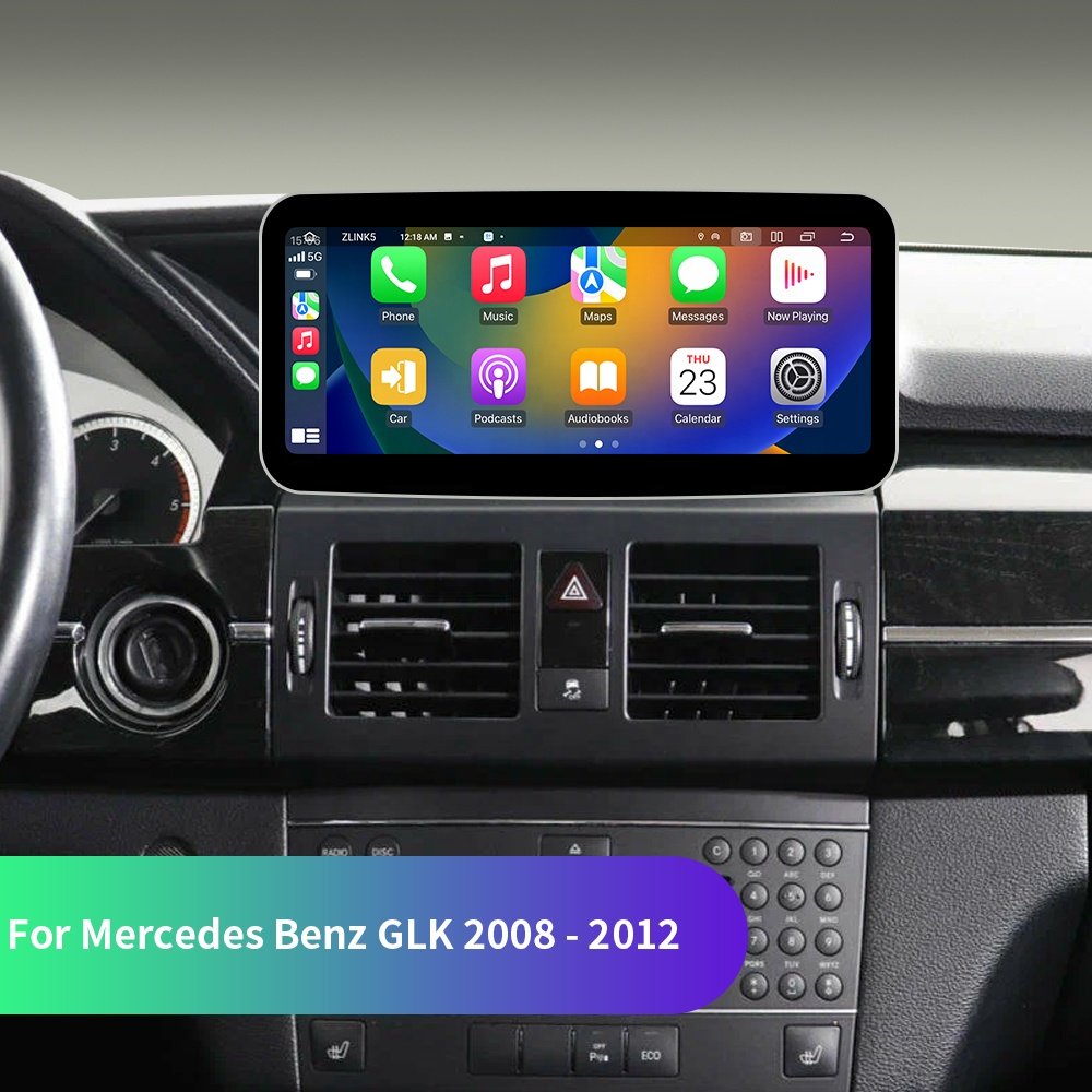 Jmance 10.25 inch Car Radio Autostereo Android Auto Carplay 4G GPS Navigation For Mercedes Benz GLK 2008 2009 2010 2011 2012