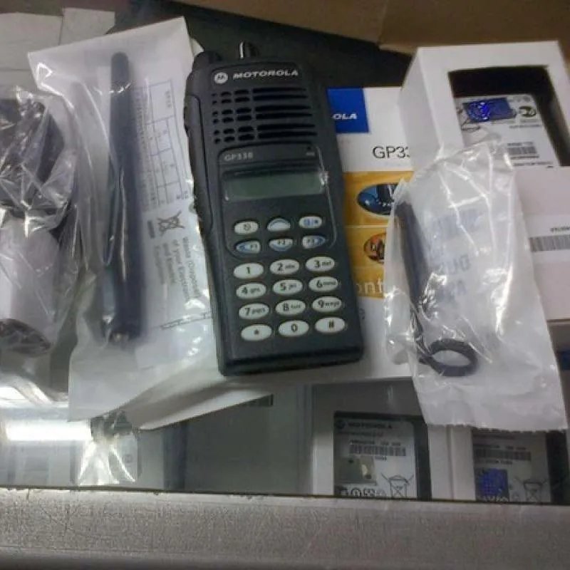 Moto-rola Gp338,Mobile Walkie-Talkie Intercom VHF UHF Long Range Walkie-Talkie Gp380 Gp338 Two Way Radio Walkie Talkie